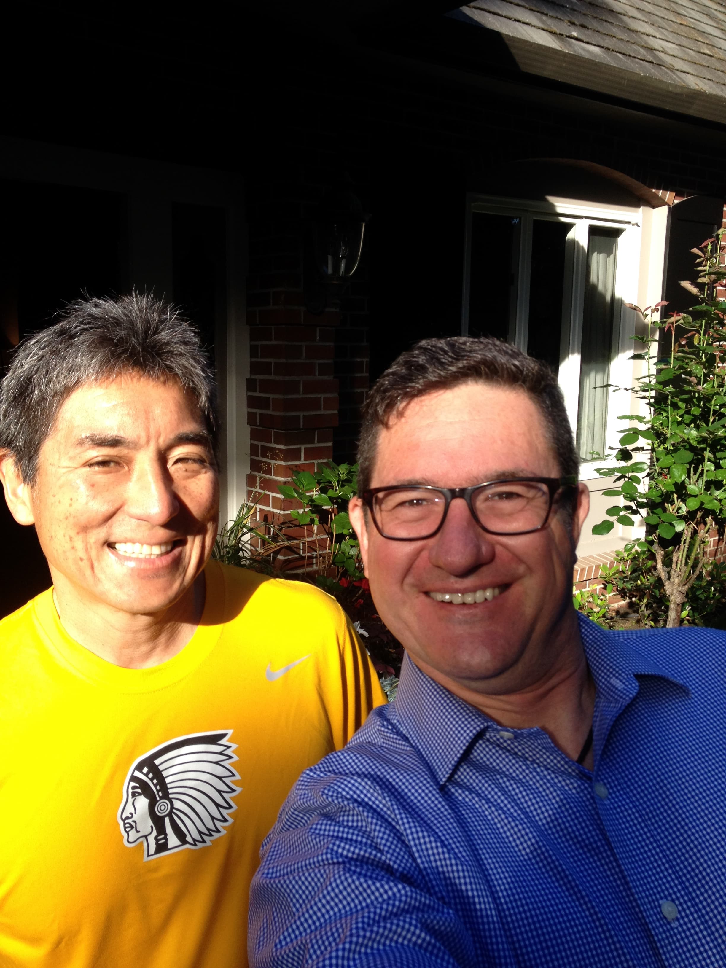 With Guy Kawasaki - The Yellow Door, 2014.