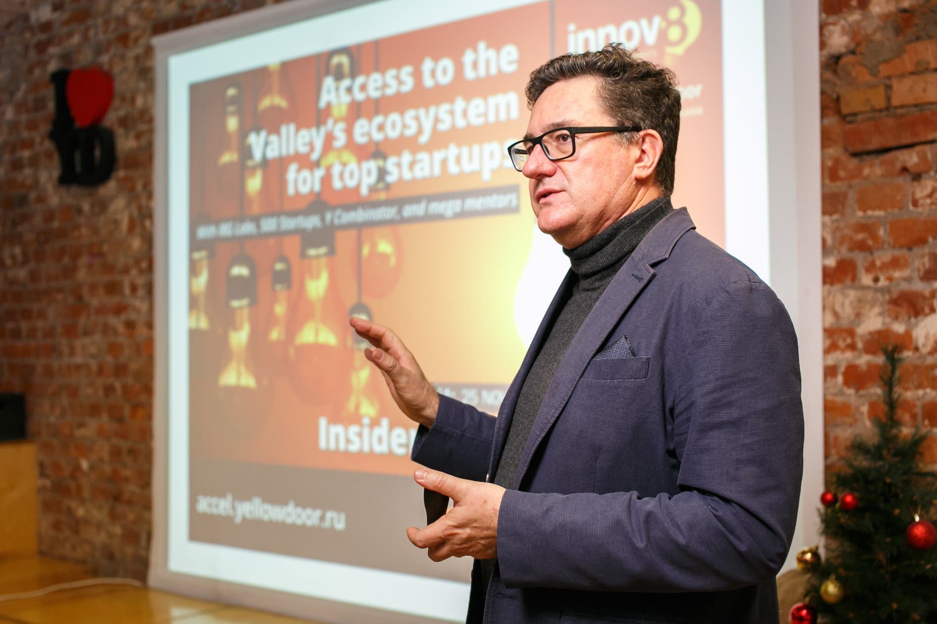 Access to the Valley, for top founders - The Yellow Door, 2024.