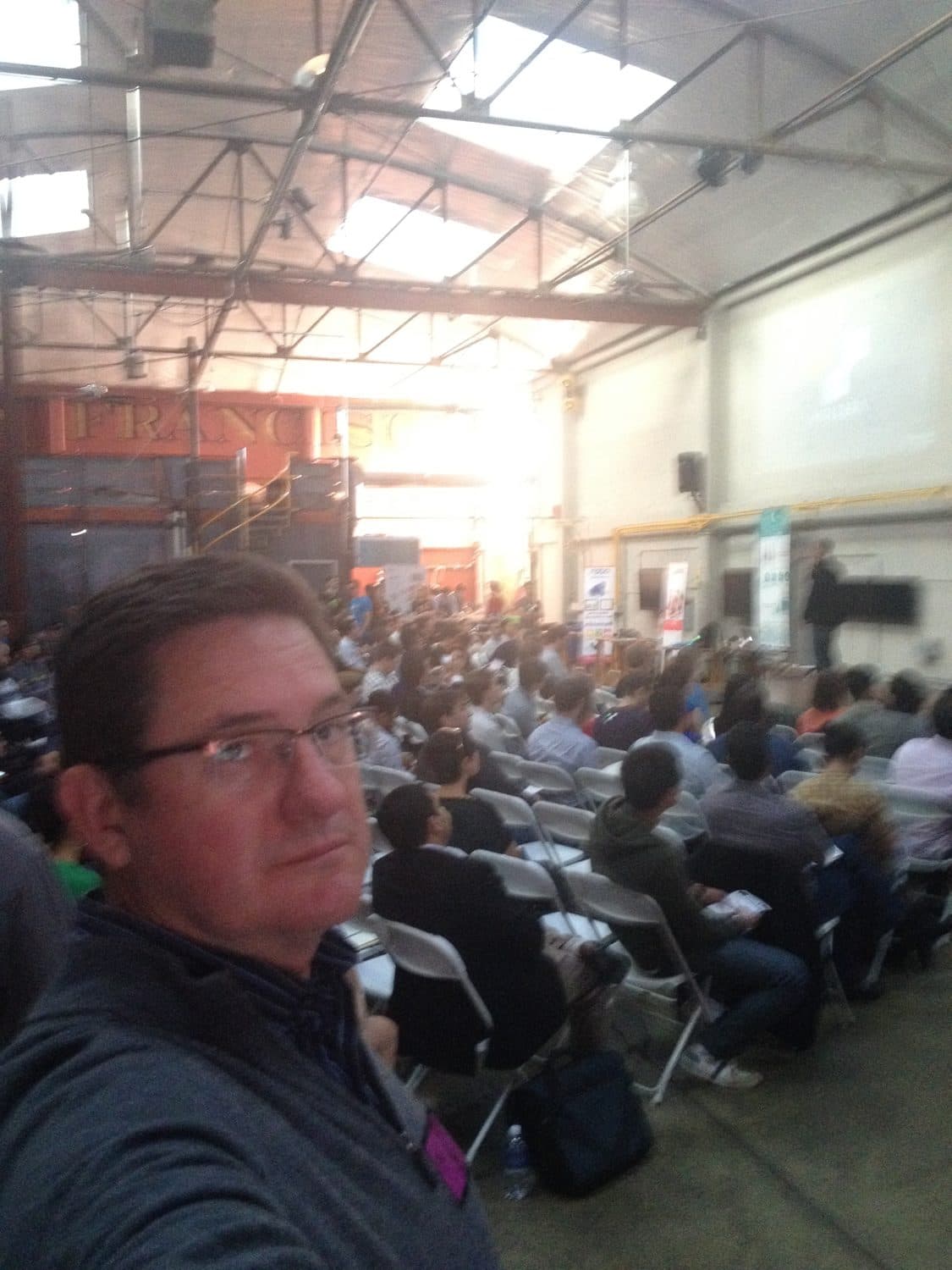 Demo Day at The Yellow Door, Moscow, 2014.