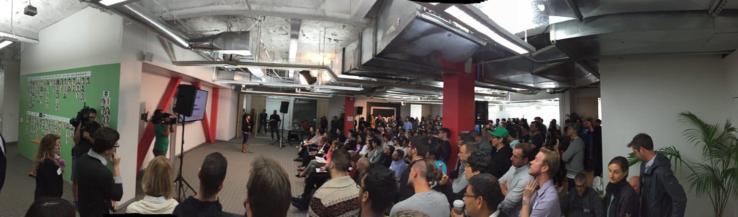 Demo Day at The Yellow Door, Mountain View, 2015.