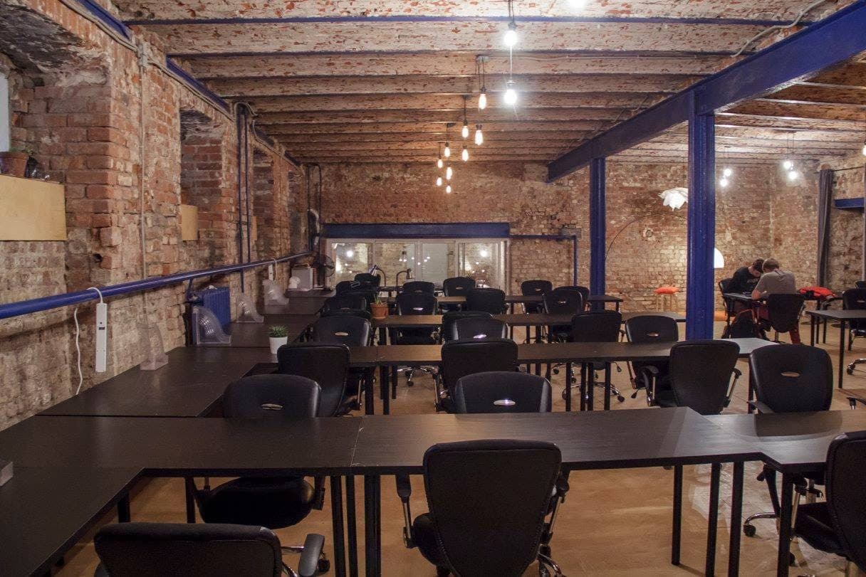 The Coworking at The Yellow Door, Moscow, 2015.