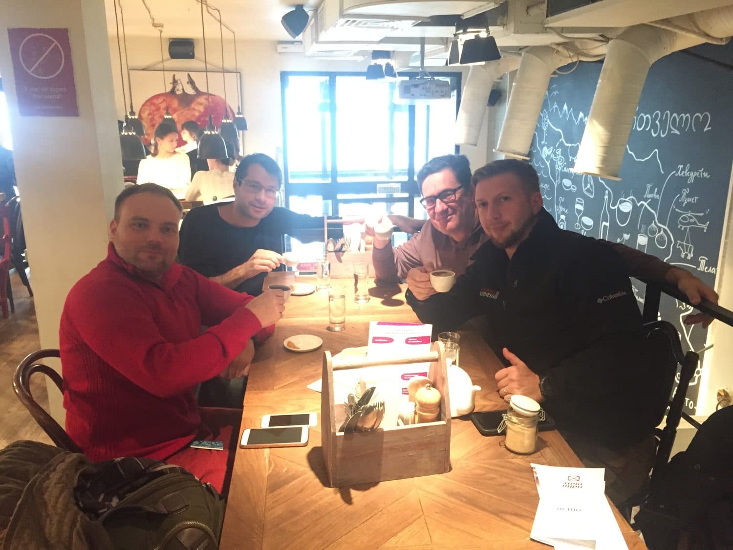 Mentoring at The Yellow Door, Moscow, 2016.