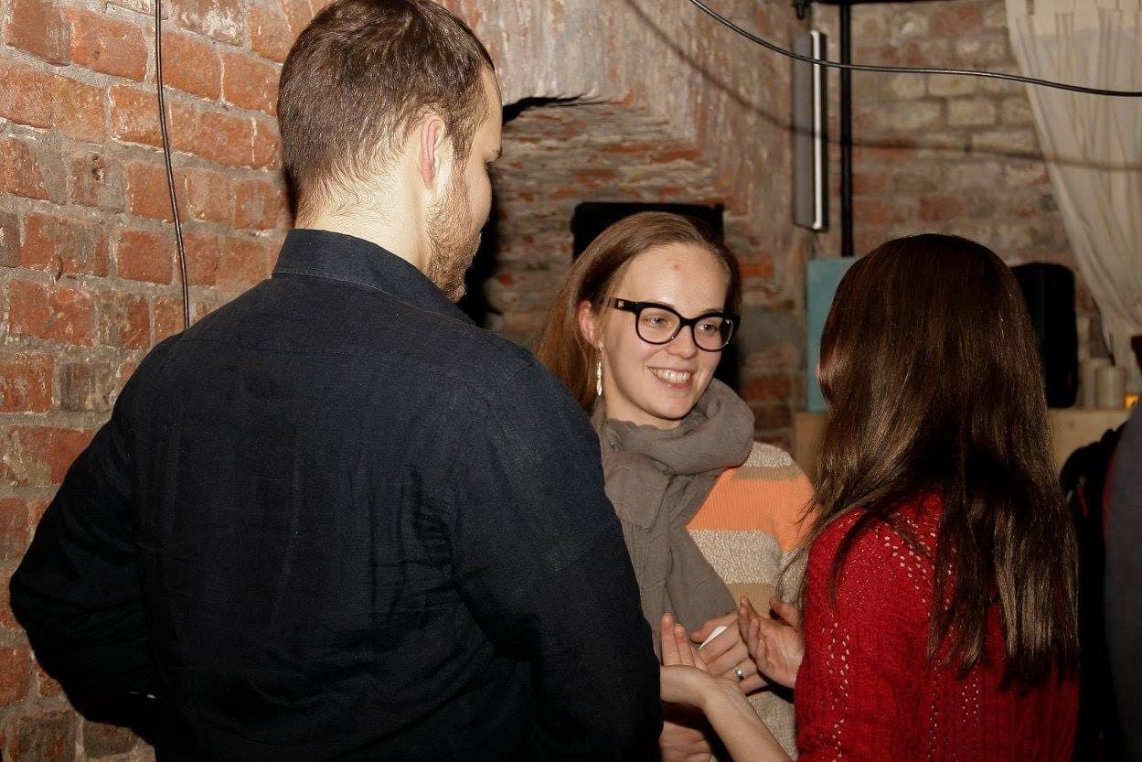 Yellow Door Event at The Yellow Door, Moscow, 2016 - with Tatiana Liubimova, Ilya Nikolsky.