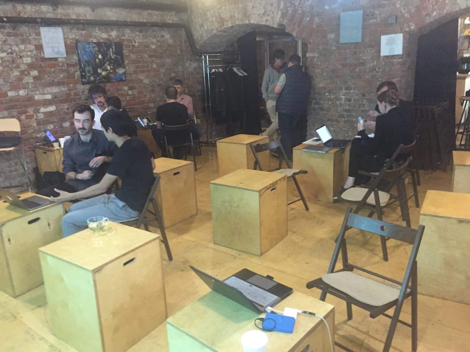 Mentoring at The Yellow Door, Moscow, 2019.