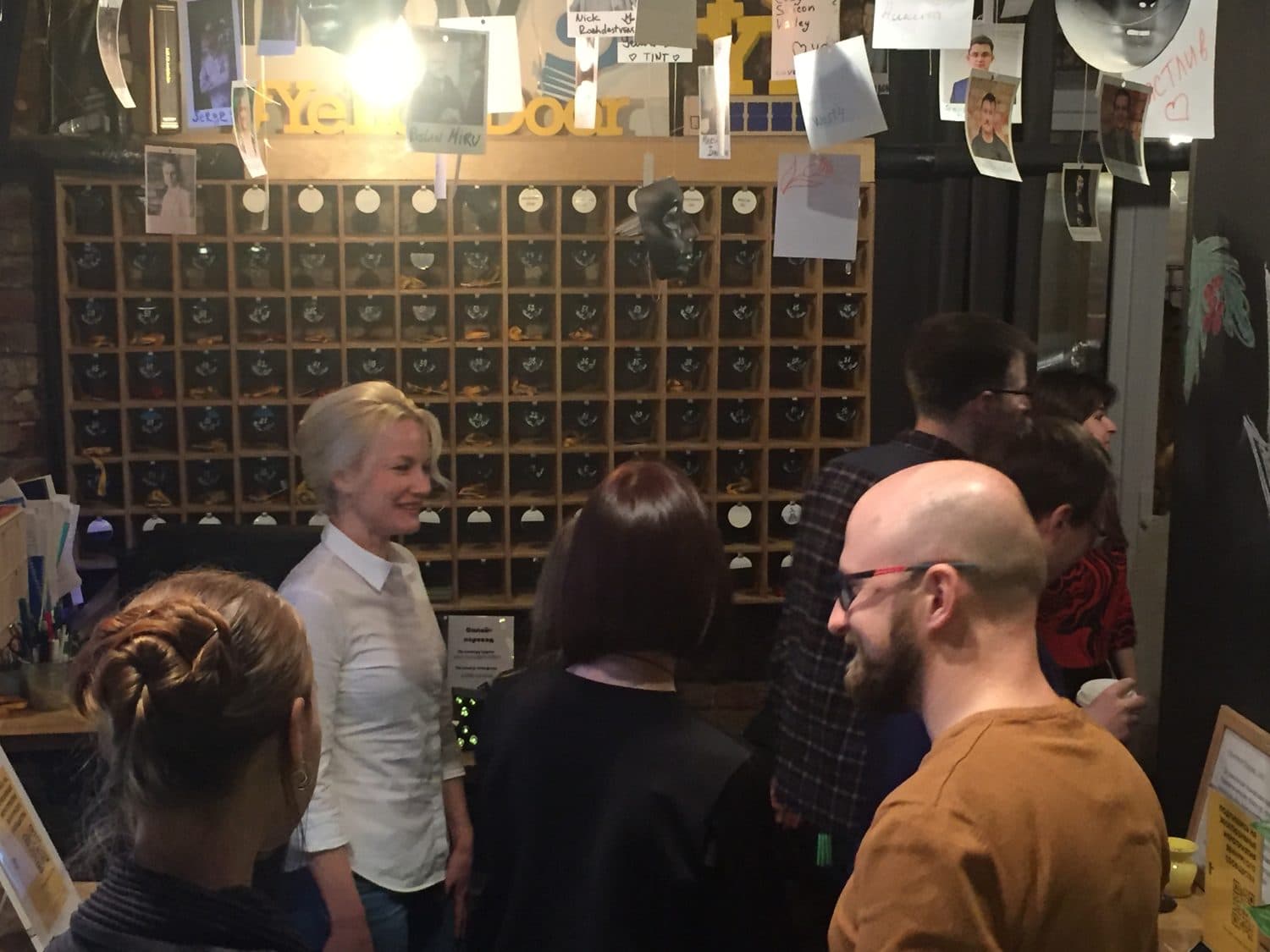 The Team at The Yellow Door, Moscow, 2019.