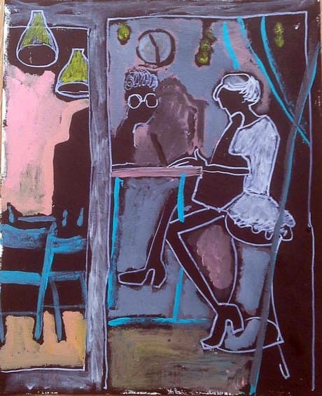 Yulia Tretyakova - Evening at the bar