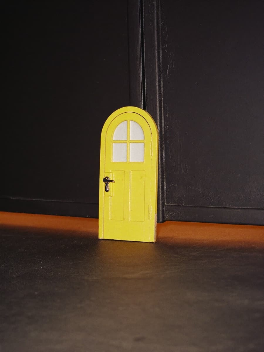 The Found Object - Yellow Door