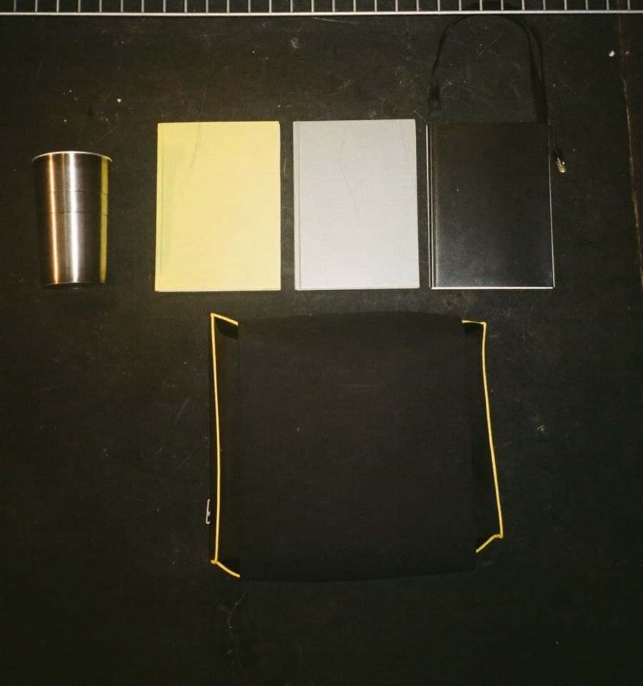 Issue no. 001, laid out for inspection