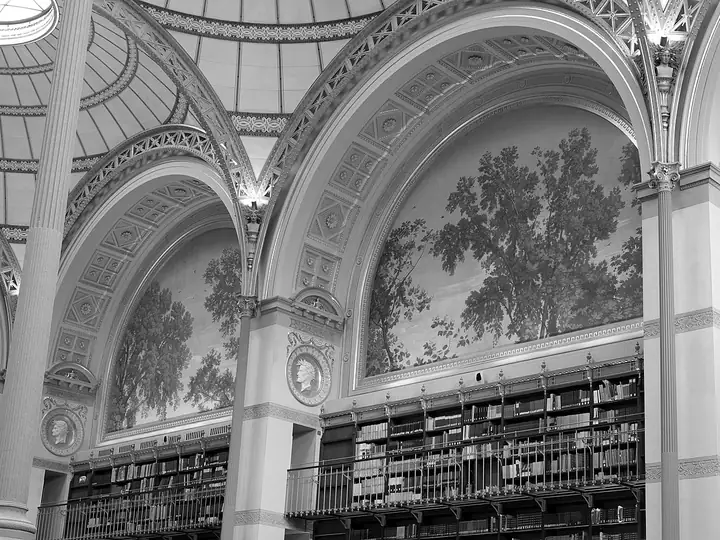 Reading room: Paris · Bibliothèque nationale, Salle Labrouste