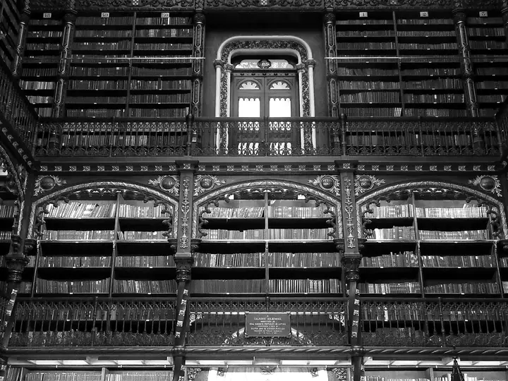 Reading room: Rio de Janeiro · Real Gabinete Português de Leitura